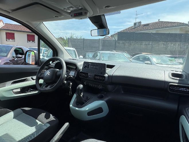 Citroen Berlingo Taille M BlueHDi 100 BVM Live BLANC de 2018