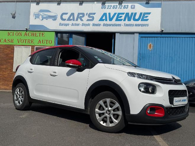 Citroen C3  PureTech 82 Feel BLANC de 2018