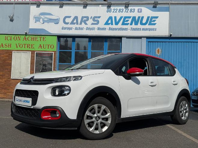 Citroen C3  PureTech 82 Feel BLANC de 2018