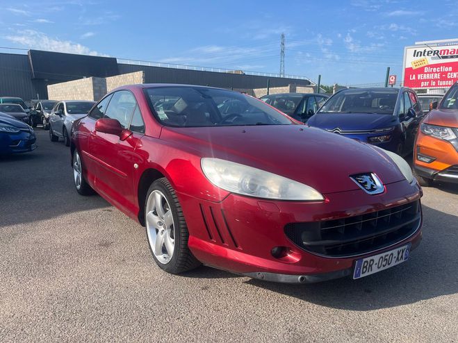 Peugeot 407 2.7 HDI 24V 204 EXECUTIVE PACK BVA CUIR  Rouge fonc de 2006