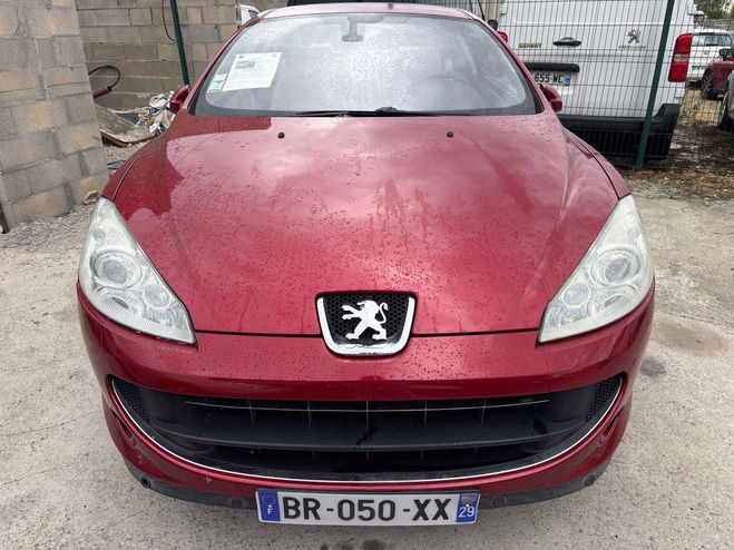 Peugeot 407 2.7 HDI 24V 204 EXECUTIVE PACK BVA CUIR  Rouge fonc de 2006