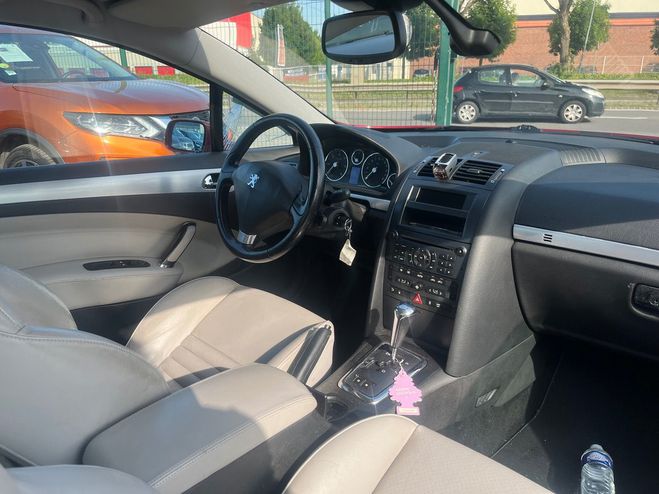 Peugeot 407 2.7 HDI 24V 204 EXECUTIVE PACK BVA CUIR  Rouge fonc de 2006