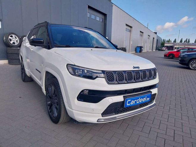 Jeep Compass PHEV 1.3 Turbo -CARPLAY-GPS-CAMERA.360- Blanc Mtallis de 