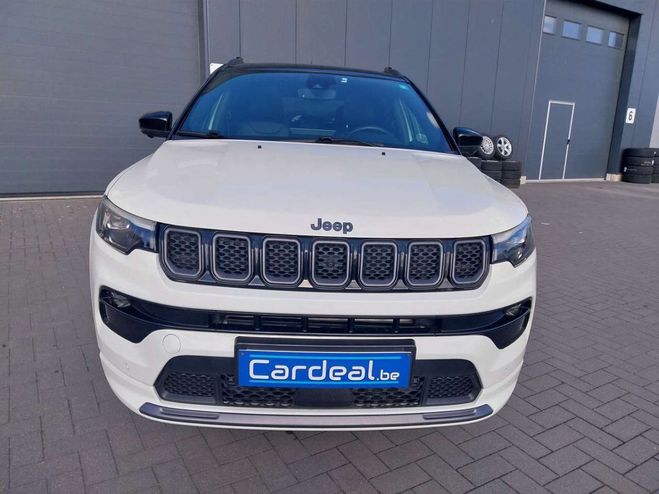 Jeep Compass PHEV 1.3 Turbo -CARPLAY-GPS-CAMERA.360- Blanc Mtallis de 