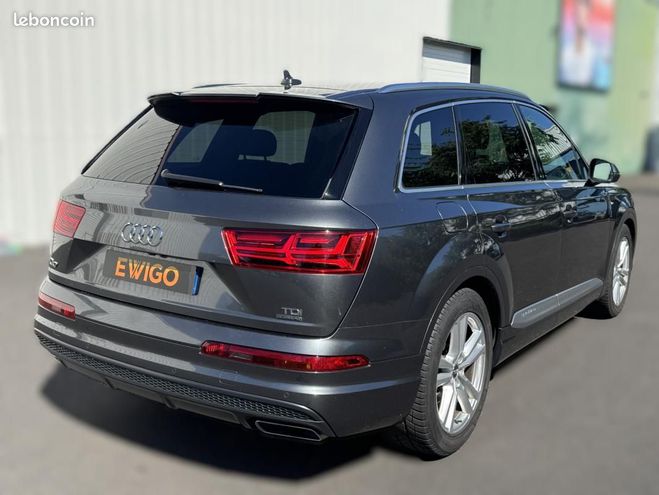 Audi Q7 V6 3.0 TDI 218CH DIESEL S-LINE QUATTRO T Gris de 2018