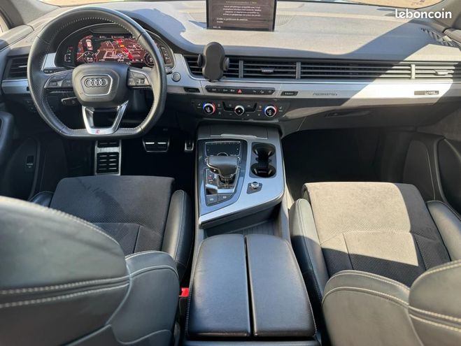 Audi Q7 V6 3.0 TDI 218CH DIESEL S-LINE QUATTRO T Gris de 2018