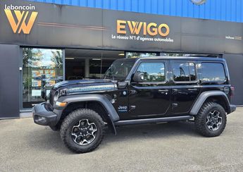  Voir détails -Jeep Wrangler UNLIMITED 2.0 T 380ch 4xe RUBICON SKY ON à Rixheim (68)