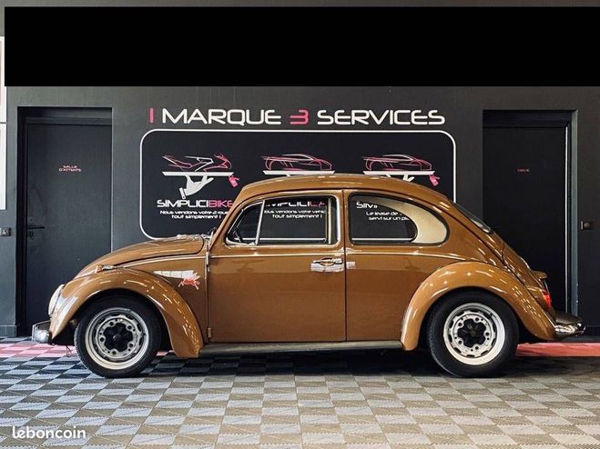 Volkswagen Coccinelle 1300 1966 superbe tat reprise possible Marron Verni de 1966