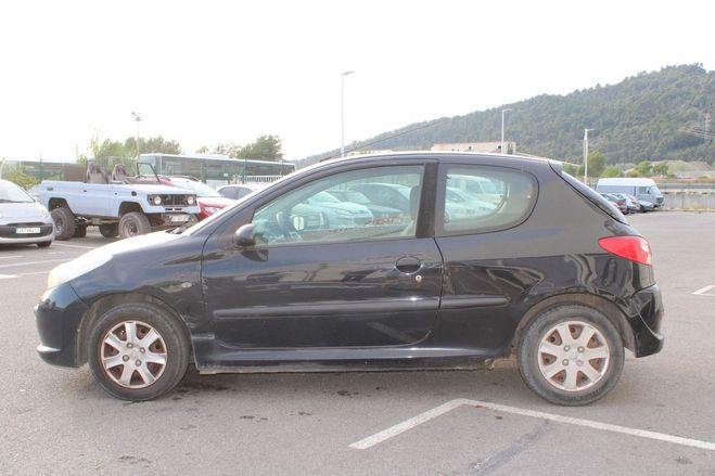 Peugeot 206 1.1 60cv - vente a marchand sans garanti Noir de 2011
