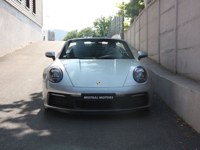 Porsche 911 type 992 cabriolet 3.0L CARRERA S argent GT Mtallis de 2019