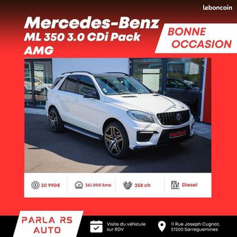  Voir détails -Mercedes Classe ML M/ML 3.0 350 CDi 4 Matic 24V 7G-Tronic   à Sarreguemines (57)