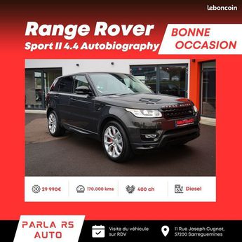  Voir détails -Land rover Range Rover Sport II 4.4 SDV8 Autobiography 400ch bo à Sarreguemines (57)