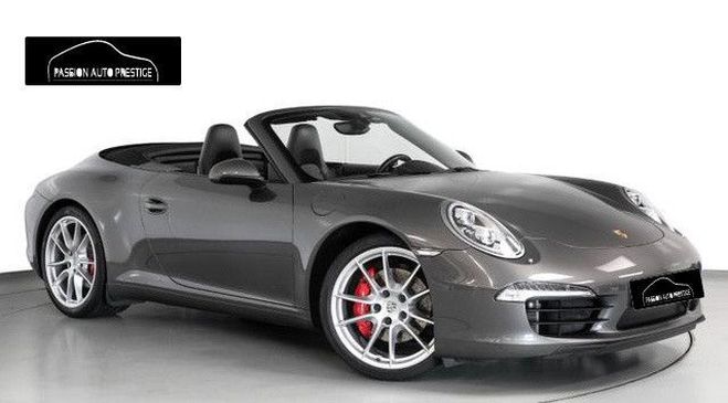 Porsche 911 991 CARRERA S 3.8 PDK 400ch CABRIOLET Gris Agate metal de 2014