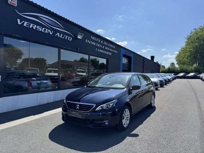 Cliquer pour voir la photo suivante Peugeot 308 SW 1.5 BlueHDi 130 GPS TEL LED BVA BLEU de 2019