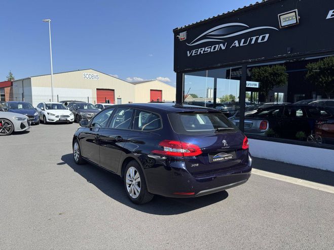 Peugeot 308 SW 1.5 BlueHDi 130 GPS TEL LED BVA BLEU de 2019