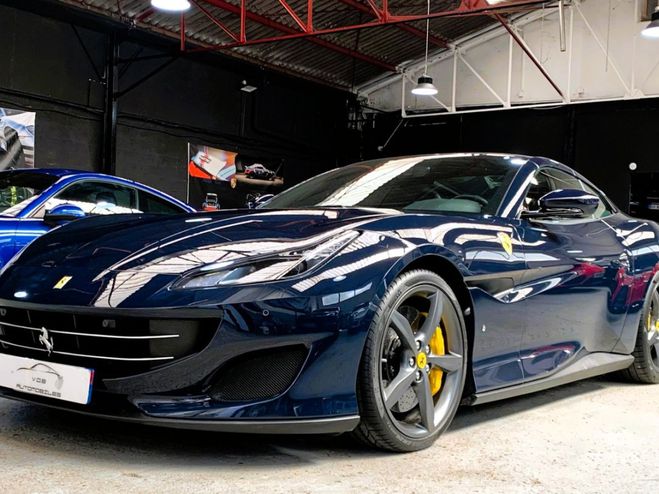 Cliquer pour voir la photo suivante Ferrari Portofino 3.9 V8 600CV /BLEU POZZI /ECHAPPEMENT SP Bleu de 2019