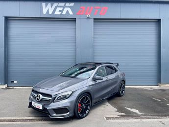  Voir détails -Mercedes Classe GLA Classe I (X156) 45 AMG 381ch 4Matic Spee à Bral-sous-Montfort (35)