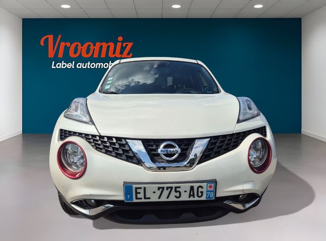 Nissan Juke (2) 1.6 117 N-CONNECTA XTRONIC BVA BELLE Blanc de 2017
