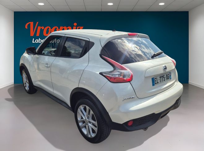 Nissan Juke (2) 1.6 117 N-CONNECTA XTRONIC BVA BELLE Blanc de 2017