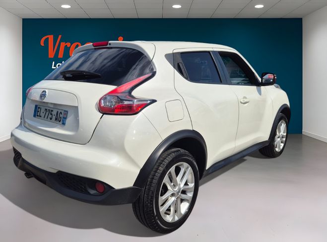 Nissan Juke (2) 1.6 117 N-CONNECTA XTRONIC BVA BELLE Blanc de 2017