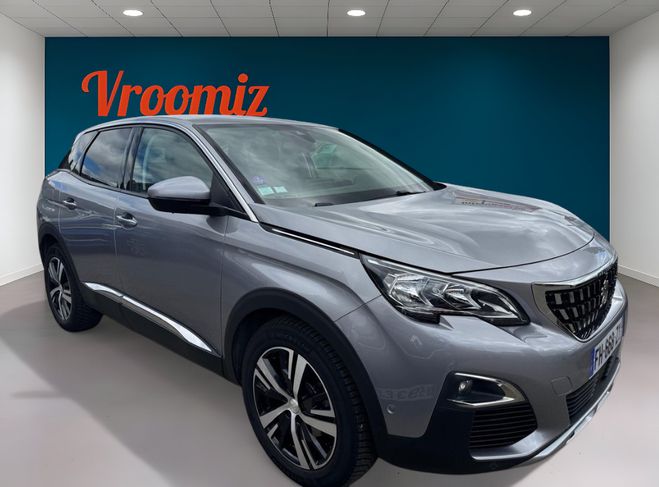 Peugeot 3008 II (2) 1.2 L 130 S&S ALLURE EAT8 Gris fonc de 2019