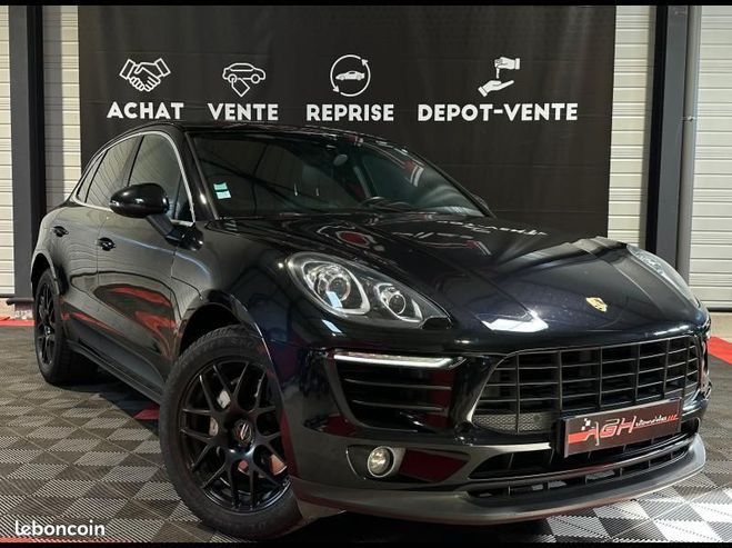 Porsche Macan 3.0 V6 258ch S Diesel PDK Noir de 2016
