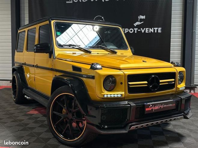 Mercedes Classe G 63 AMG 571ch Break Long 7G-Tronic Speeds Jaune de 2015