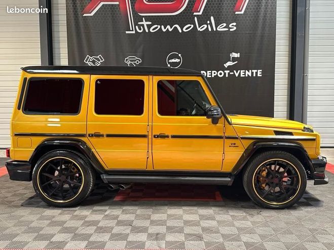 Mercedes Classe G 63 AMG 571ch Break Long 7G-Tronic Speeds Jaune de 2015