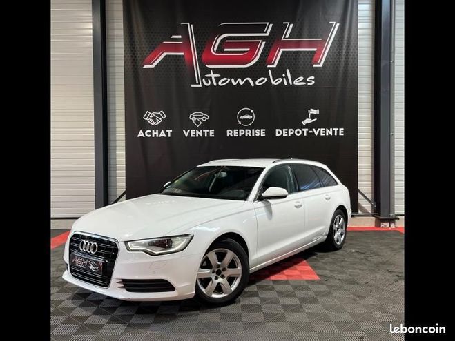 Audi A6 Avant 3.0 V6 TDI 204ch Ambiente Blanc de 2012