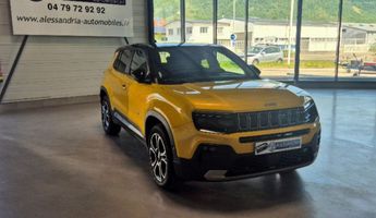  Voir détails -Jeep Avenger ELECTRIQUE 115 kW 4x2 1st Edition 5P à  La Ravoire (73)