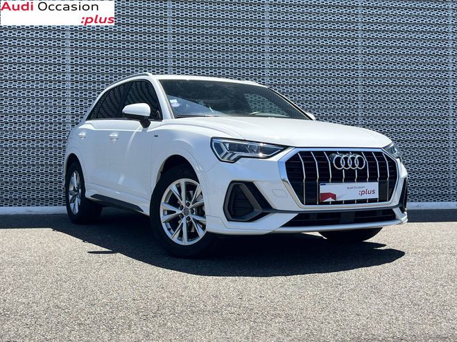 Audi Q3 35 TFSI 150 ch S tronic 7 S line Blanc de 2019