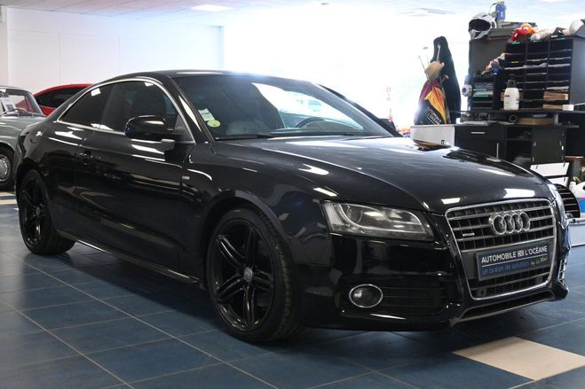 Audi A5 3.0 V6 TDI 240 DPF Quattro S line S tron Noir de 2010