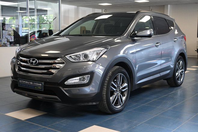 Hyundai Santa Fe 2.2 CRDi 197 4WD Pack Premium 7pl Gris de 2014