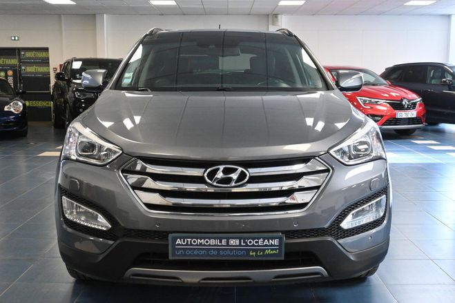 Hyundai Santa Fe 2.2 CRDi 197 4WD Pack Premium 7pl Gris de 2014