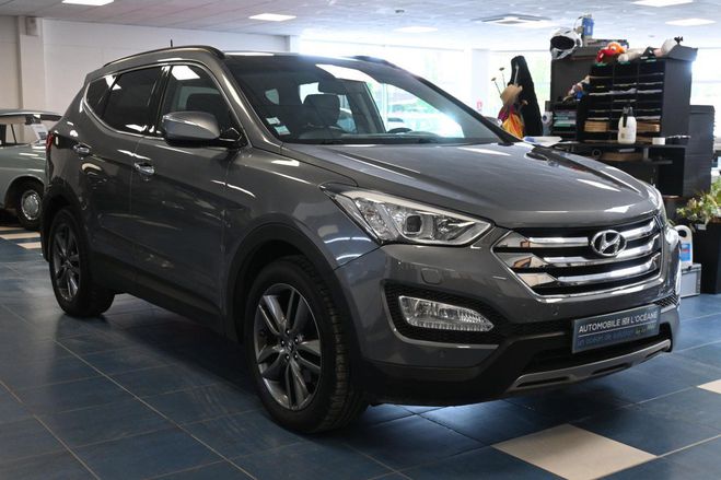 Hyundai Santa Fe 2.2 CRDi 197 4WD Pack Premium 7pl Gris de 2014