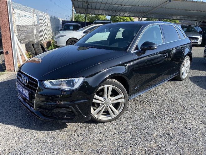 Audi A3 Sportback 2.0 TDI 150 S Line S tronic 6 Noir de 2015