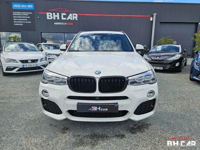 BMW X3 2.0l DA 150cv M-SPORT SDRIVE Blanc de 2016