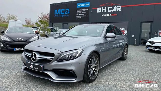 Mercedes Classe C 63 AMG 4.0i V8 Bi Turbo Gris de 2015