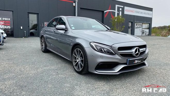 Mercedes Classe C 63 AMG 4.0i V8 Bi Turbo Gris de 2015