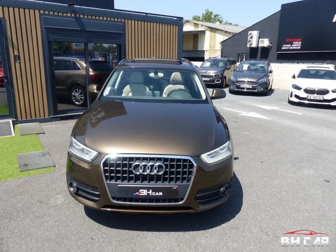 Audi Q3 2.0 TDI 140 AMBITION LUXE Marron de 2013