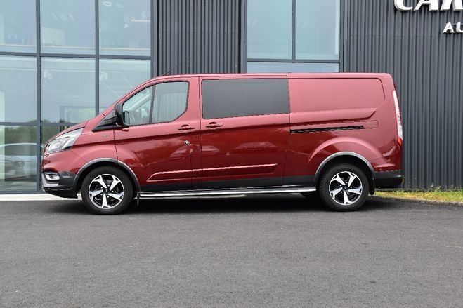 Ford Custom CAB APPROFONDIE L2H1 170 BVA ACTIVE BORDEAUX de 2020