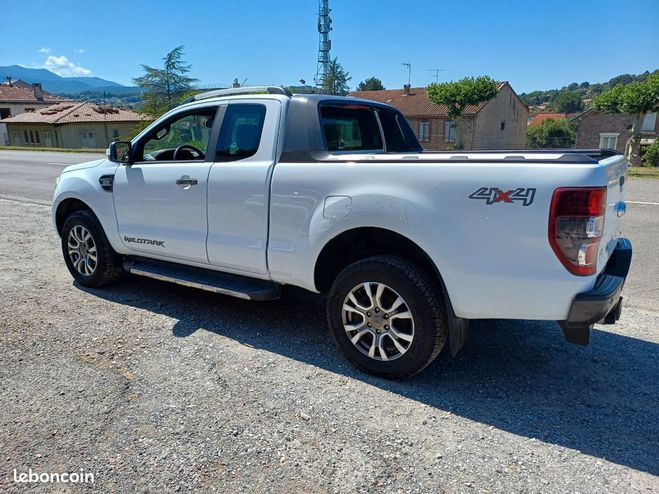 Ford Ranger wildtrack super cab 200cv 19500ht Blanc de 2017