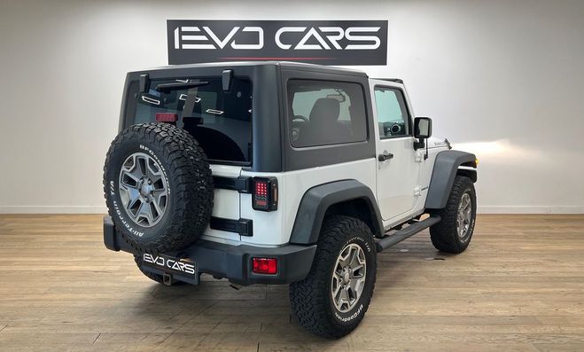 Jeep Wrangler 3.6 V6 284 ch Rubicon BVA / Alpine Sound Blanc de 2015