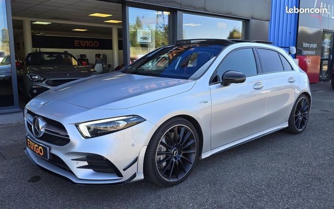 Mercedes Classe A 35 AMG 306ch 4MATIC AERO-SUIVI MERCEDES- Gris de 2019