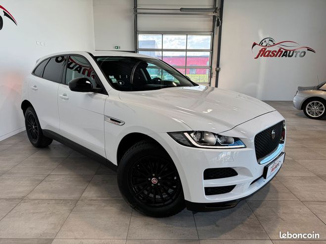 Jaguar F Pace 20d 2.0 D 180cv-BVA-2018 Blanc de 2018