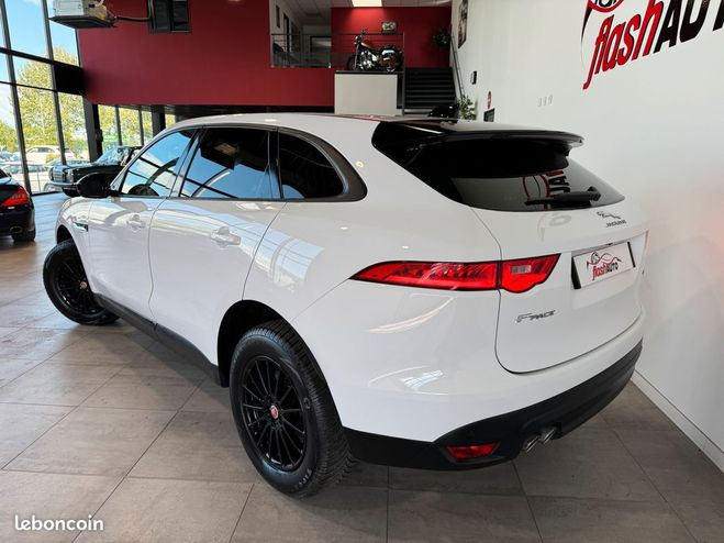 Jaguar F Pace 20d 2.0 D 180cv-BVA-2018 Blanc de 2018