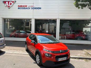  Voir détails -Citroen C3 Feel 1.2 83 cv 04-20 42000 kms parfait  à Saint-tienne (42)
