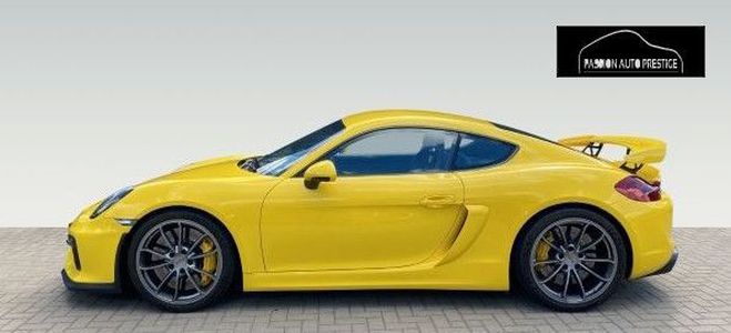 Porsche Cayman 981 GT4 3.8 /385ch Jaune de course de 2015