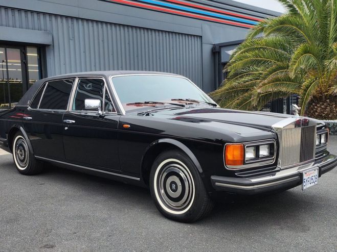 Rolls royce Silver Spur  Noir de 1985