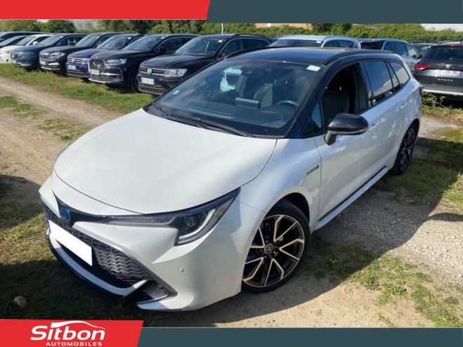 Toyota Corolla TOURING SPORT Hybride 184h CVT BREAK Col BLANC de 2019
